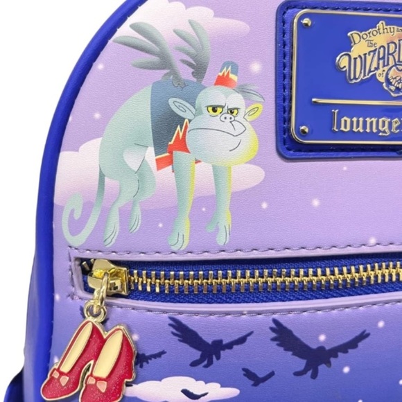 Loungefly Modern Pinup Exclusive Wizard of Oz Chibi Mini Backpack - Picture 2 of 8